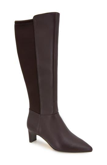 Reaction Kenneth Cole Berry Knee High Boot In Brown