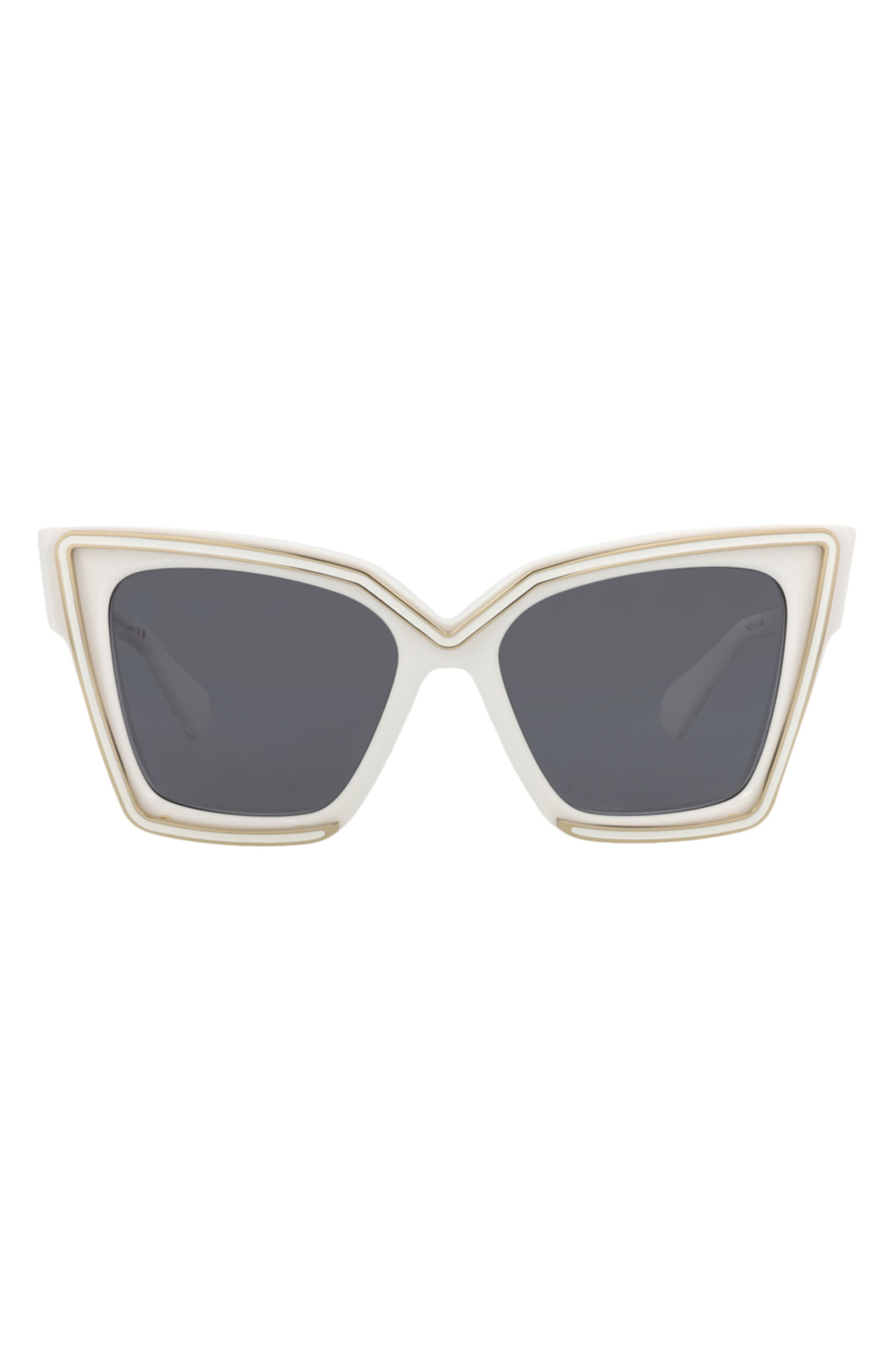 Valentino 50mm Polarized Cat Eye Sunglasses