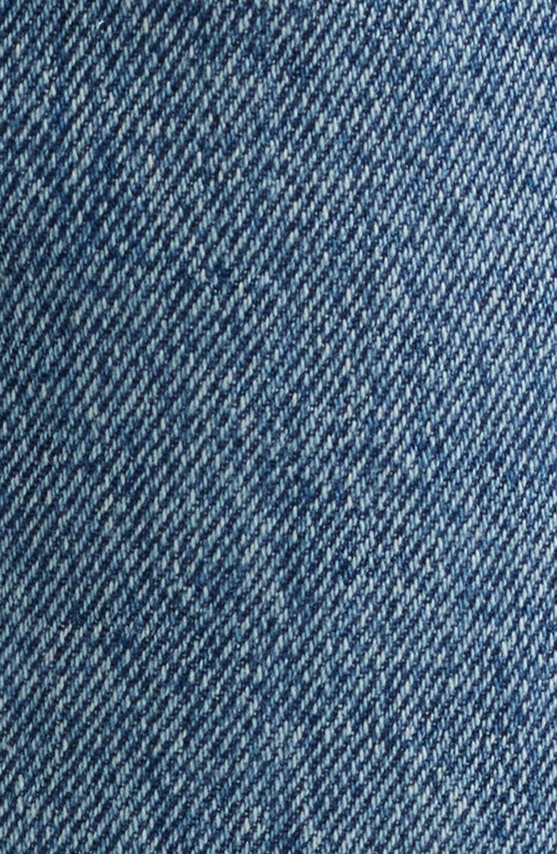 HIDDEN JEANS Classic High Waist Straight Leg Jeans, Alternate, color, Med.wash