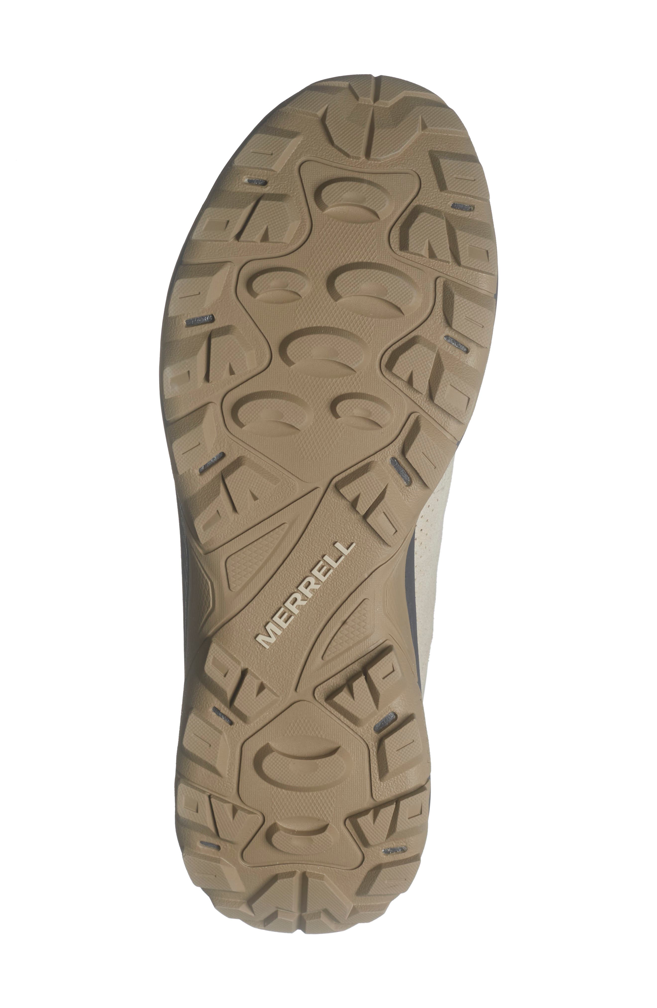 Merrell Tempo Sol Waterproof Hiking Boot, Alternate, color, Stucco/ Comet