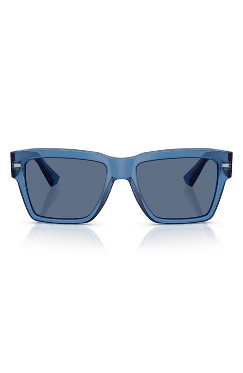 Dolce & Gabbana Dolce&gabbana 55mm Square Sunglasses In Blue