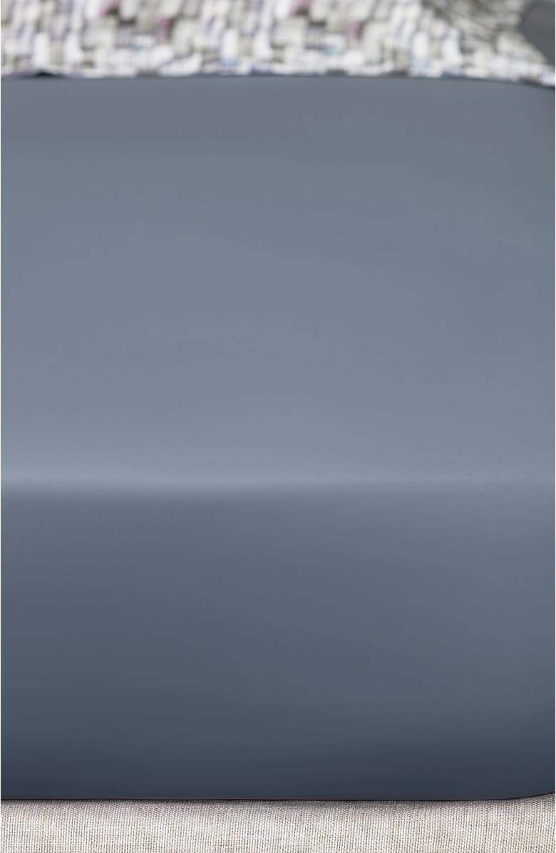 Togas Gilbert Fitted Sheet, Alternate, color, Blue