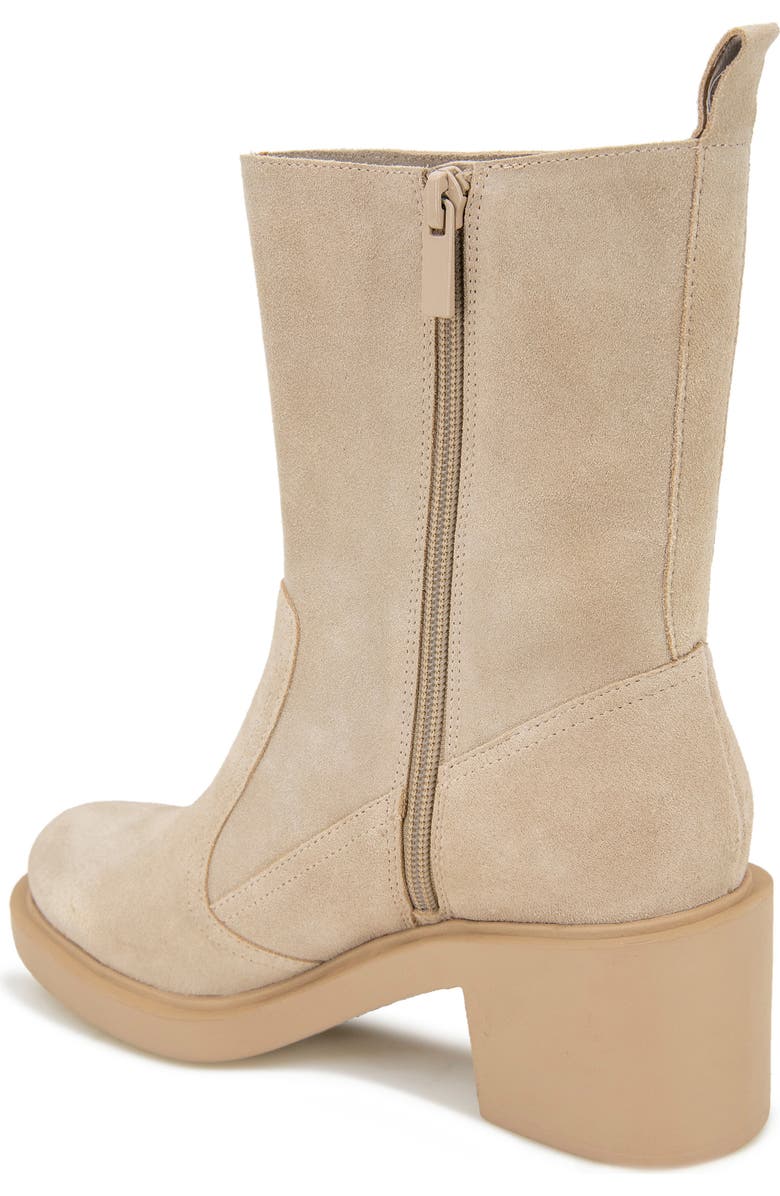 André Assous Gloria Water Resistant Boot, Alternate, color, Sesame