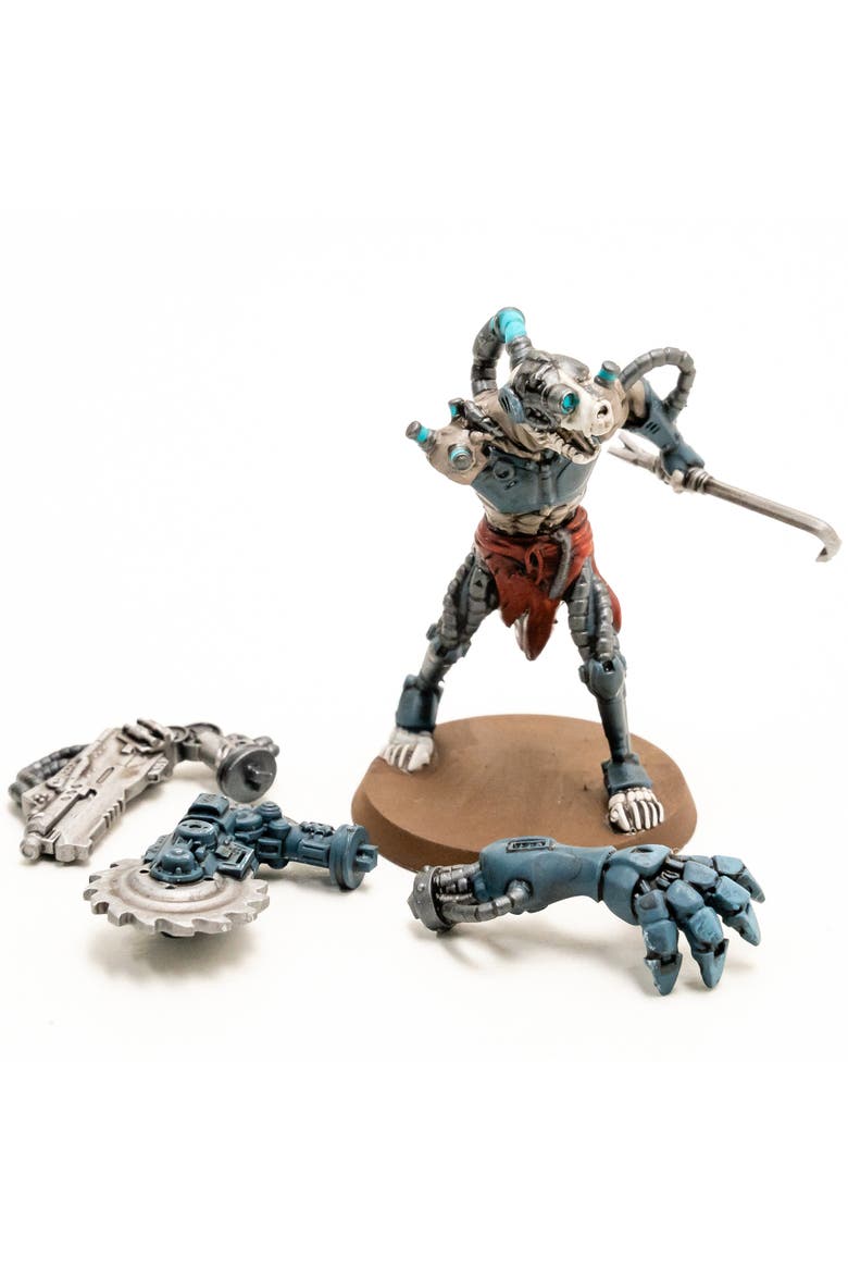 Heroscape, Upgraded Necrotech Reavers Common Army Expansion, Alternate, color, Multicolored