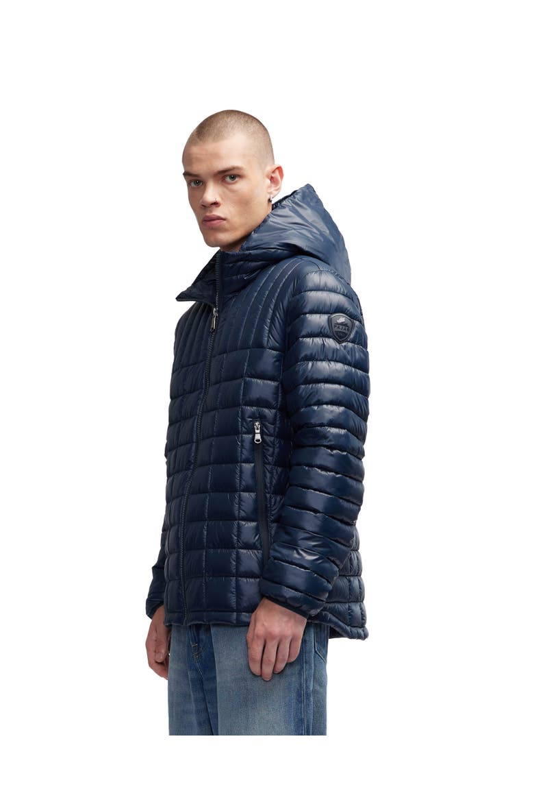 Men's Niran Lightweight Packable Puffer, Alternate, color, Navy