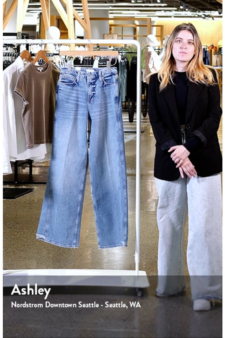 Good Skate Ripped Hem Wide Leg Jeans video