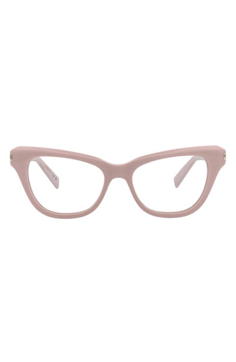 52mm Cat Eye Optical Frames