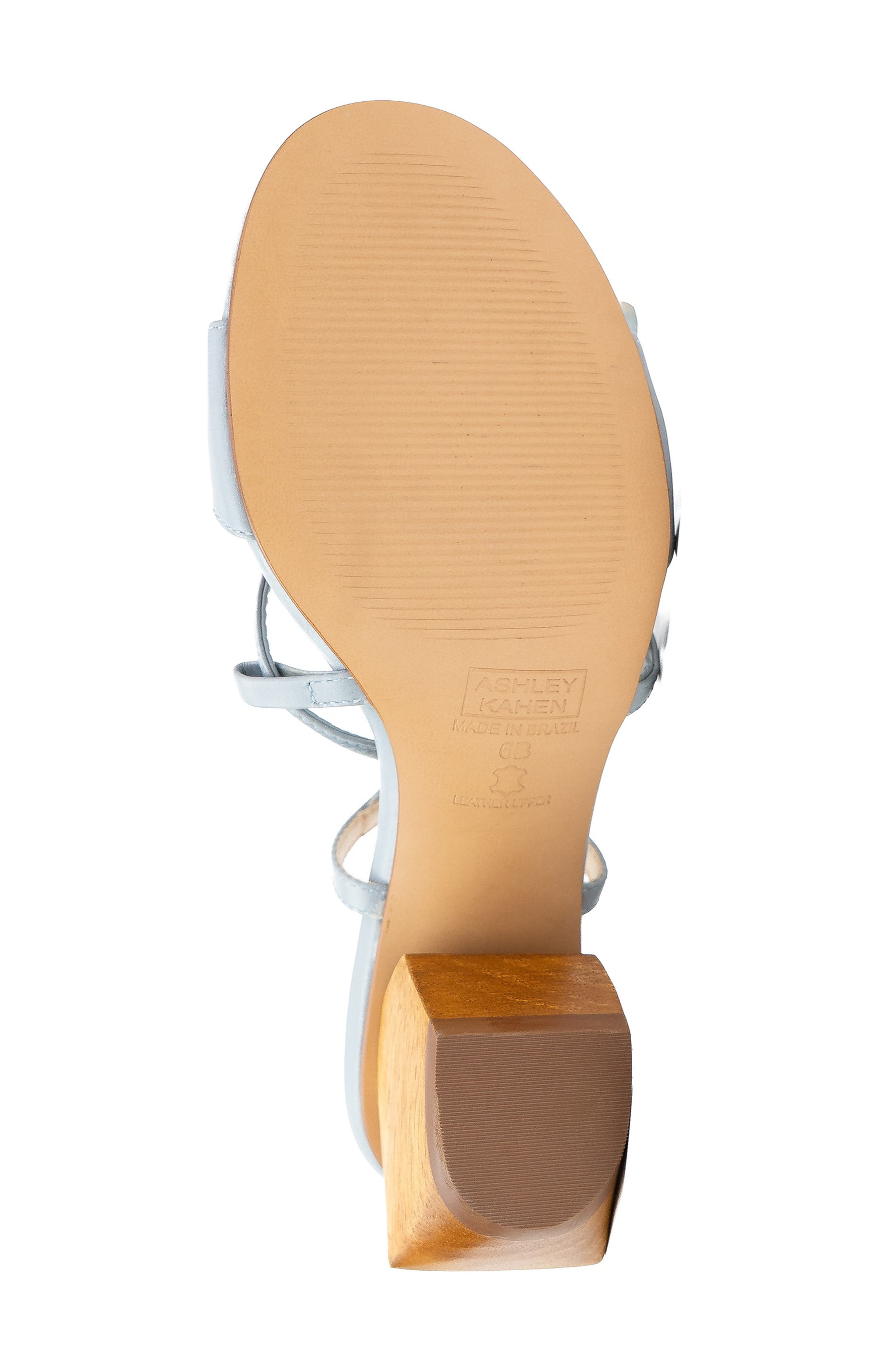 Orchid Ankle Wrap Sandal, Alternate, color, BLUE