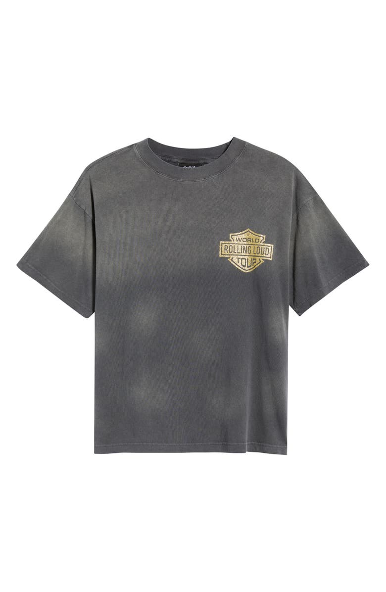 Rolling Loud Loud Crew Graphic T-Shirt, Alternate, color, Washed Black