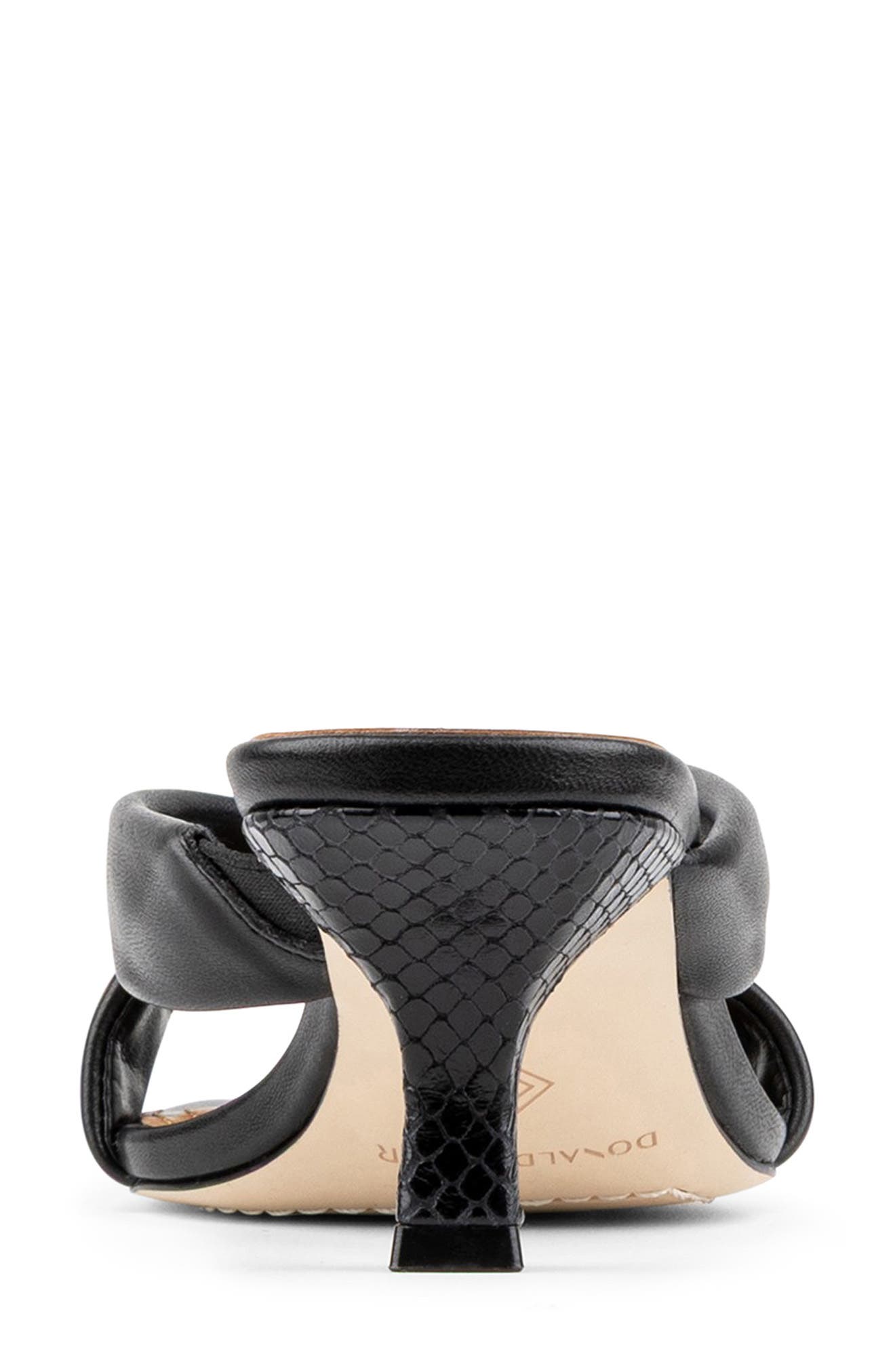 Gennessa Sandal, Alternate, color, BLACK