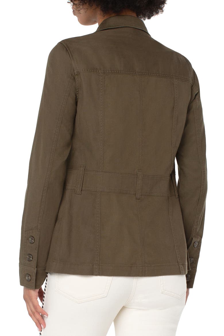 Military Jacket, Alternate, color, OLIVE GROVE