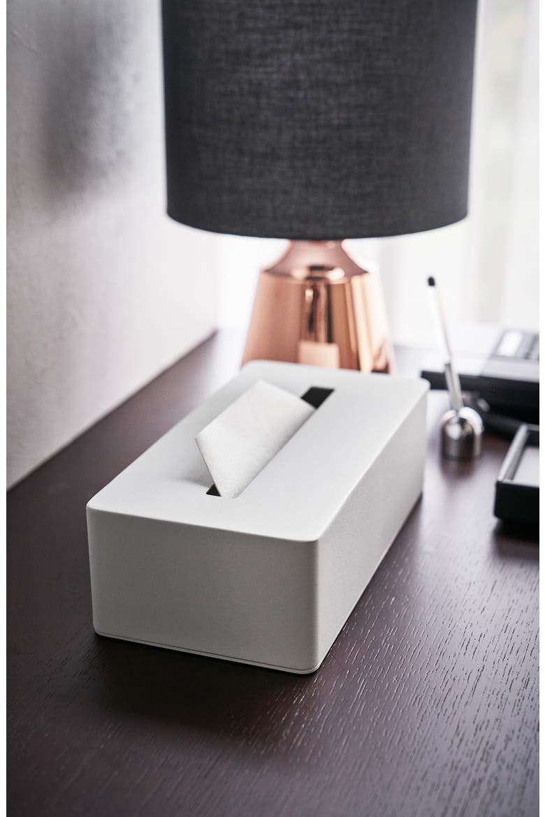 Tissue Box Case, Alternate, color, WHITE