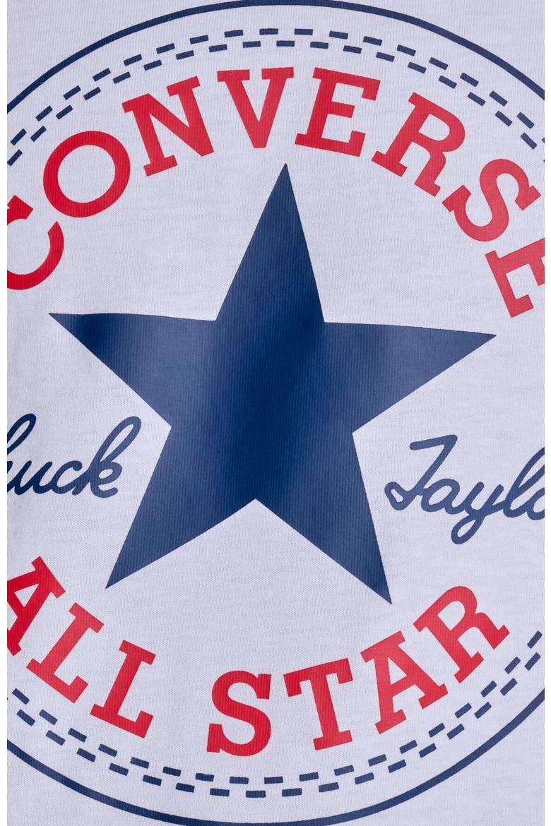 Chuck Taylor All Star Logo T-Shirt, Alternate, color, WHITE 10A