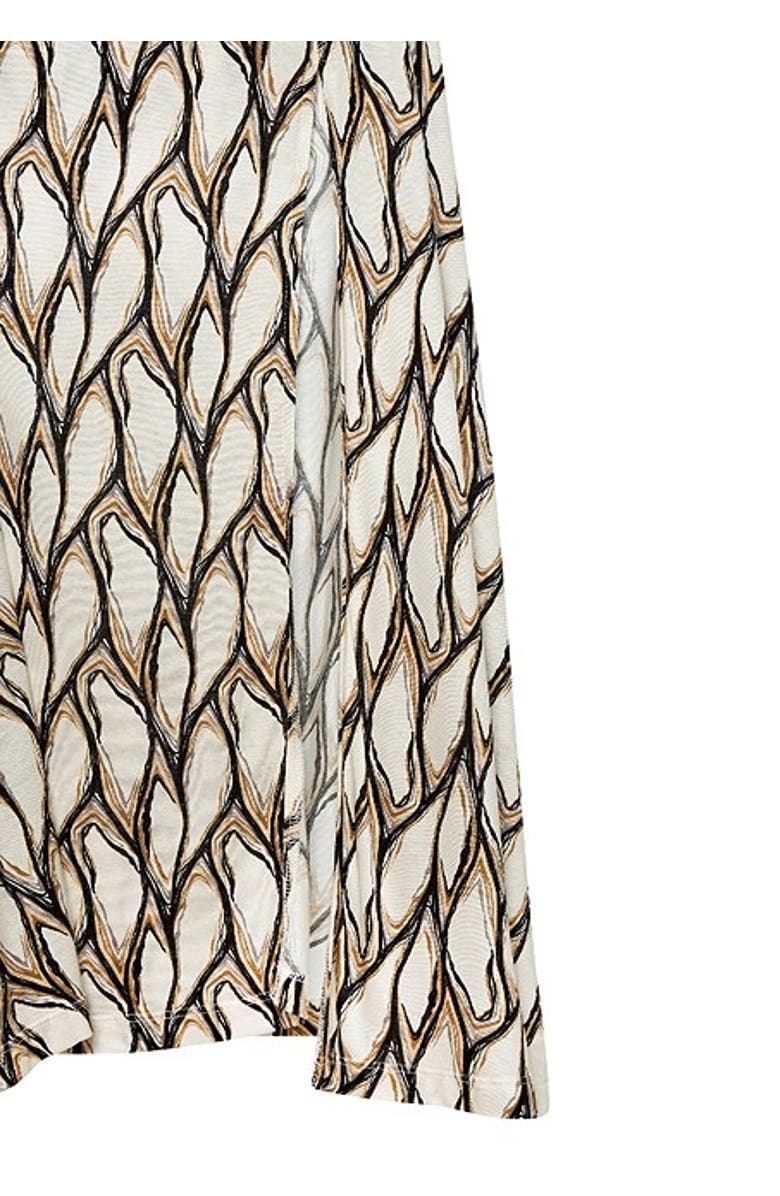 LASCANA Women's Side Slit Maxi Skirt, Alternate, color, Ivory Khaki