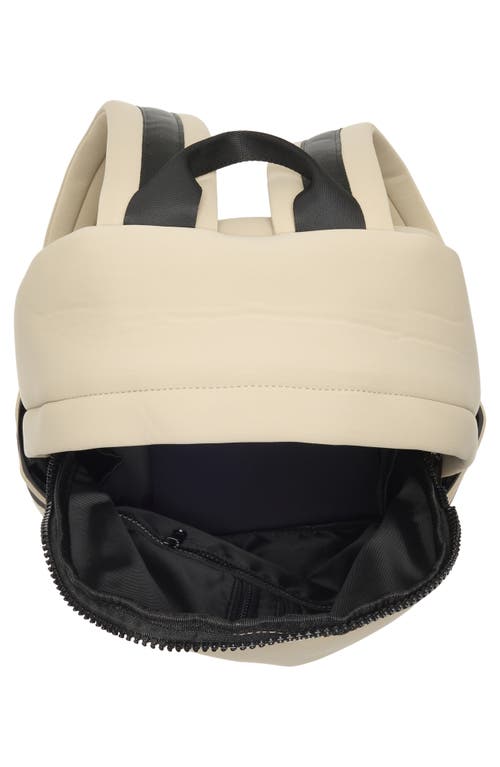 Patrizia Luca Neoprene Backpack In Brown