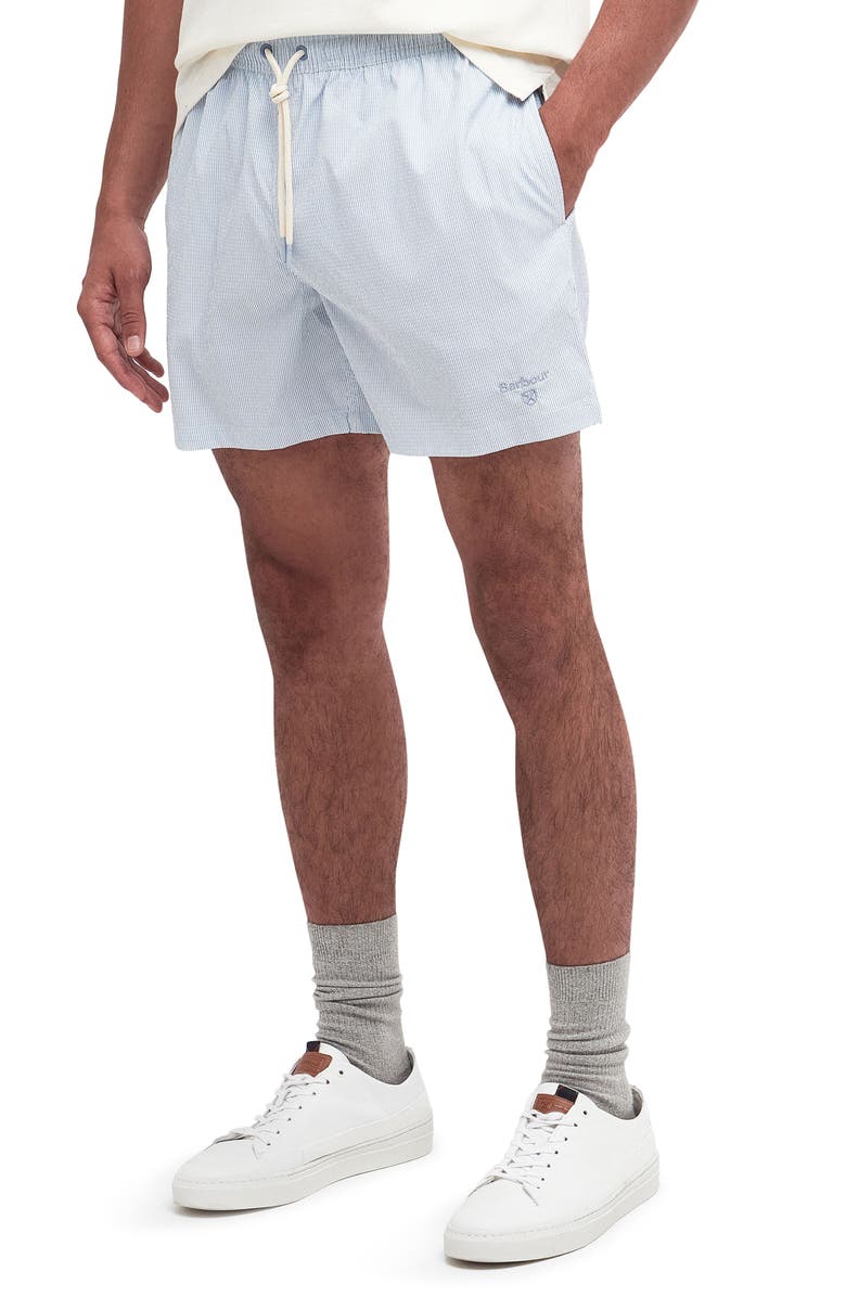 Barbour Somerset Swim Trunks, Main, color, Sky Blue