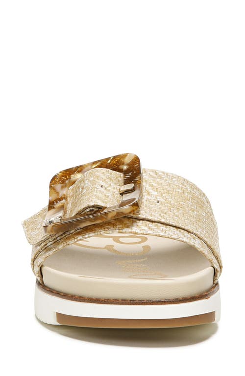 Sam Edelman Ariane Platform Slide Sandal In White