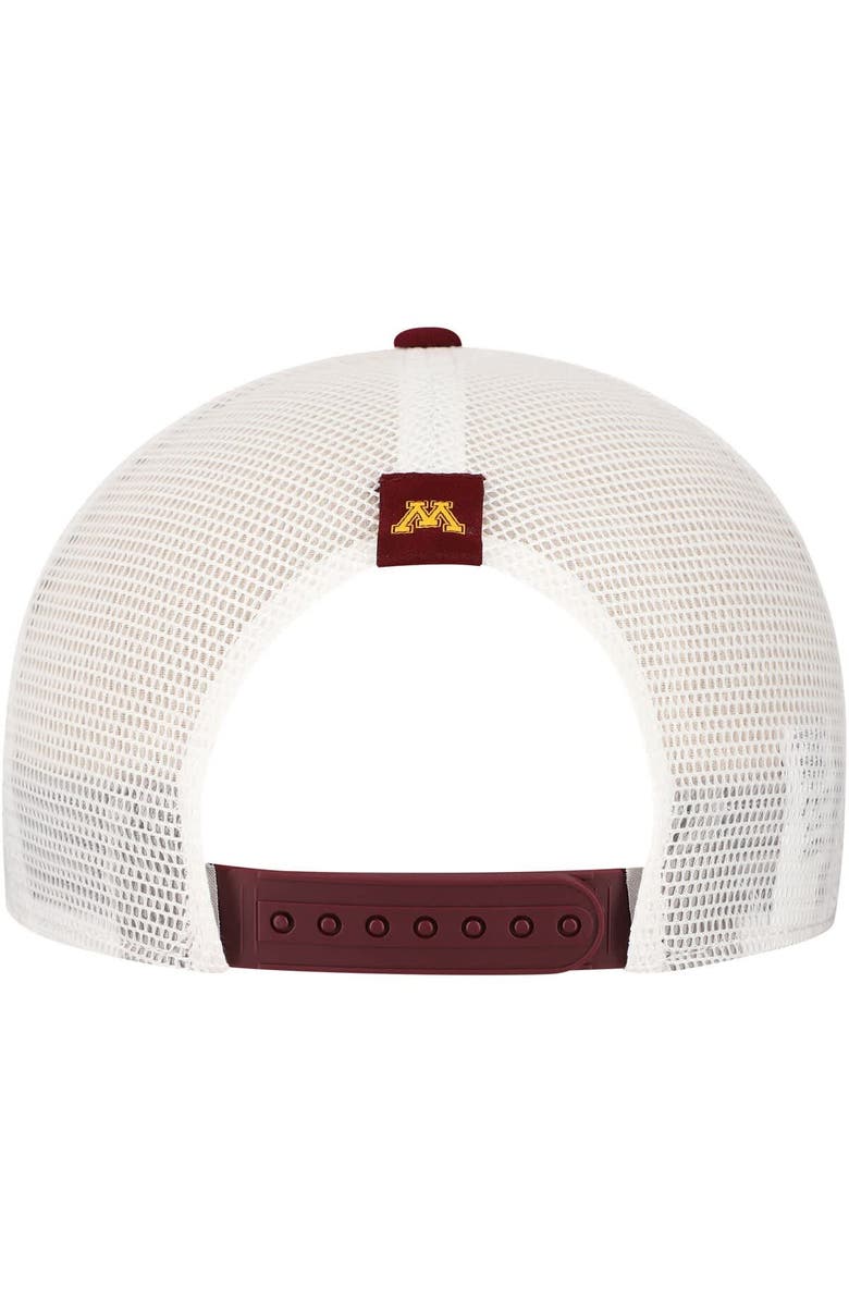 Nike Men's Nike Maroon Minnesota Golden Gophers 2024/25 Sideline Rise Trucker Adjustable Hat, Alternate, color, Maroon