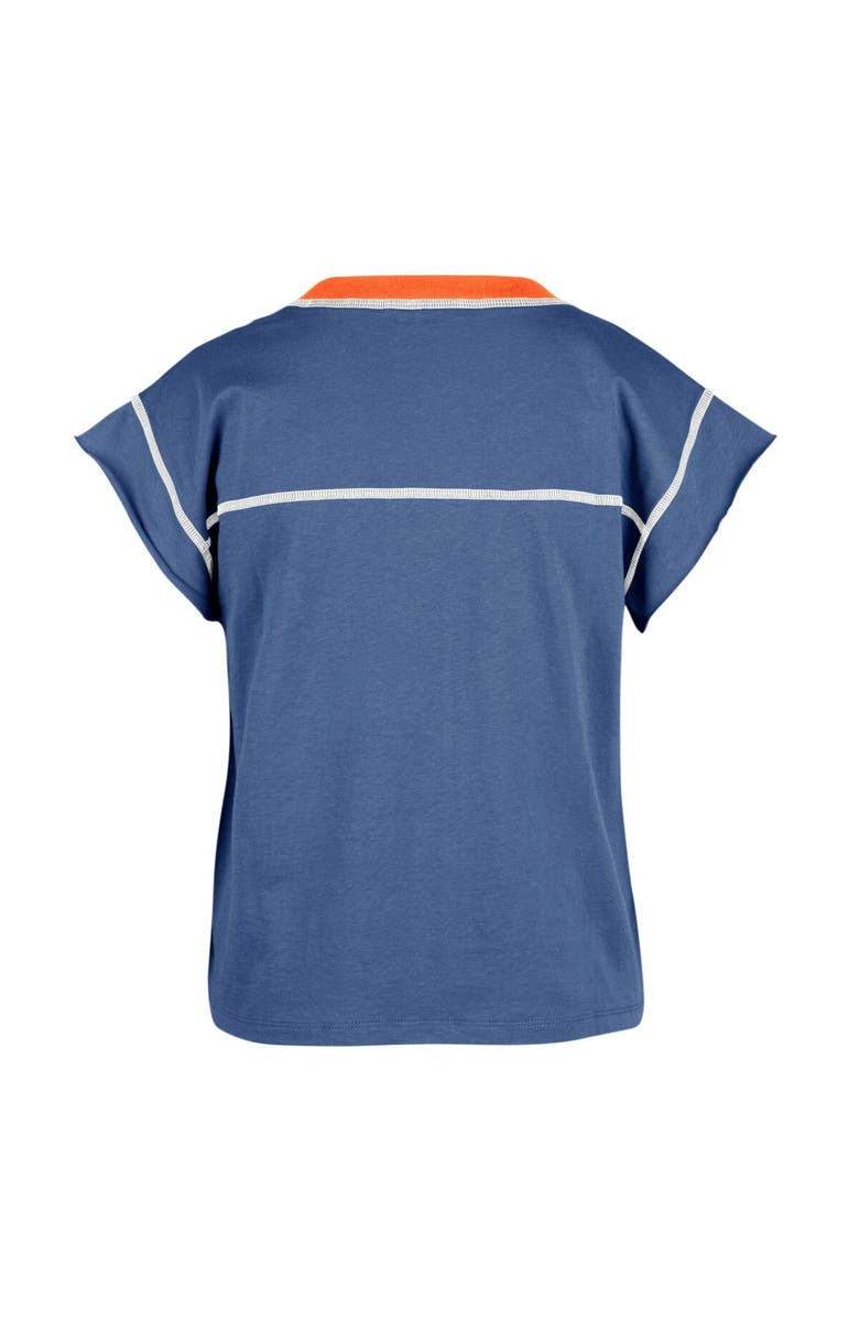 '47 Women's '47 Royal Florida Gators Sound Up Maya Cutoff T-Shirt, Alternate, color,