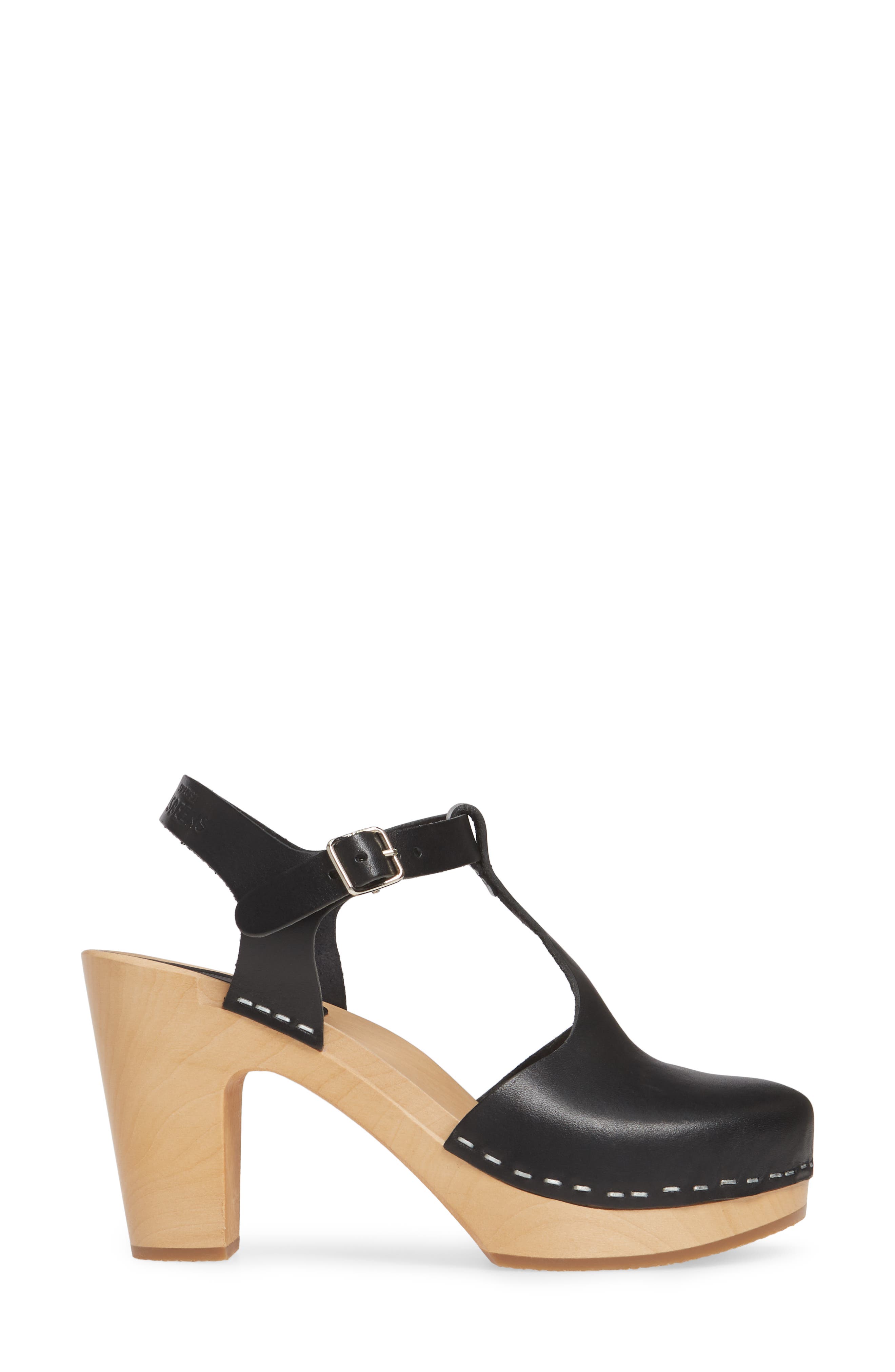 Swedish Hasbeens Sky T-Strap Pump, Alternate, color, 