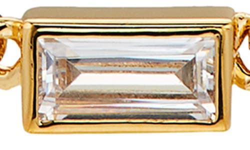 NADRI NADRI COCO CUBIC ZIRCONIA STATION CHOKER NECKLACE 