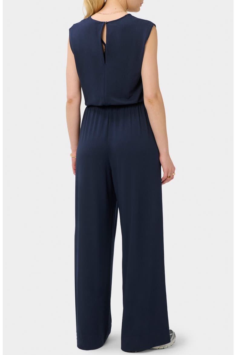 Grown-On Sleeve Jumpsuit, Alternate, color, NAVY BLUE