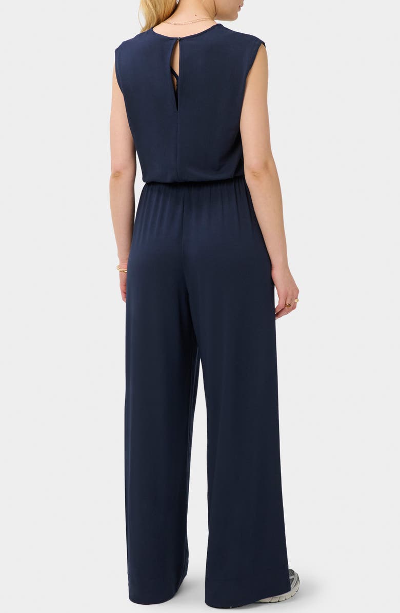 Sweaty Betty Grown-On Sleeve Jumpsuit, Alternate, color, Navy Blue