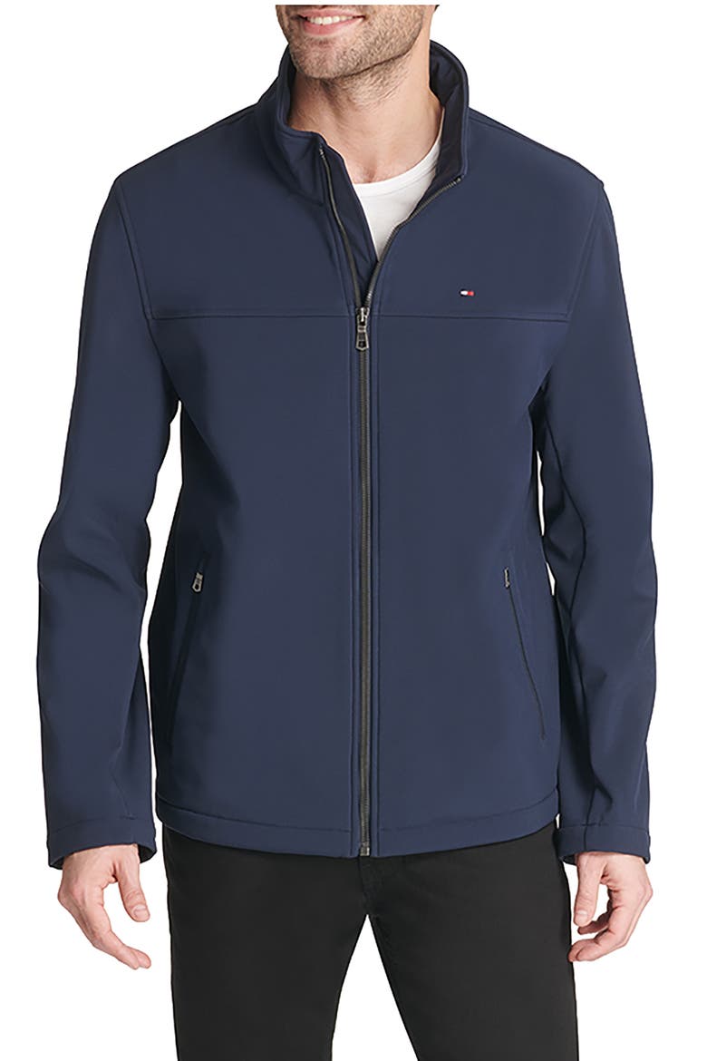 Basic Softshell Jacket, Main, color, MIDNIGHT
