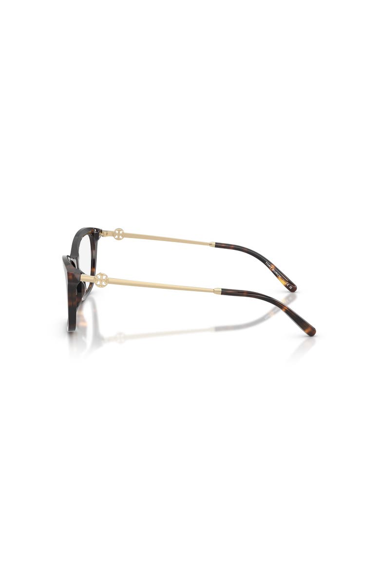 55mm Square optical glasses, Alternate, color, Tortoise