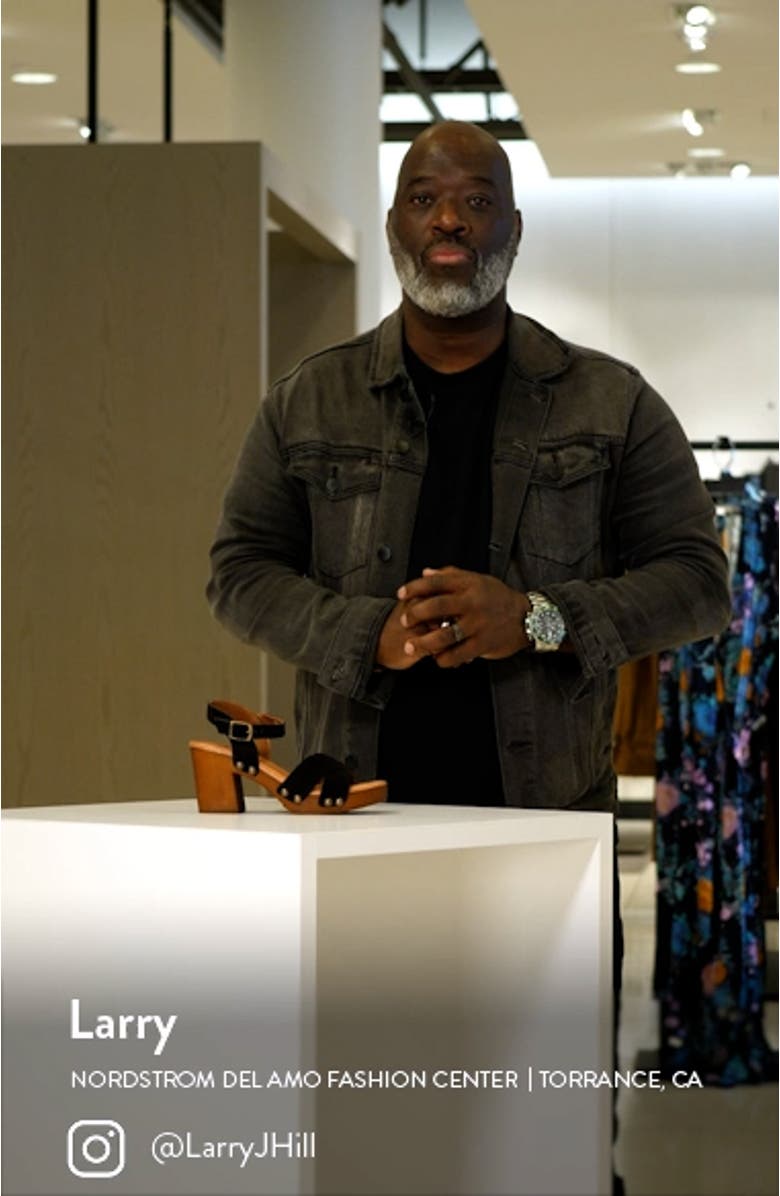 Wallis Platform Crisscross Sandal, sales video thumbnail