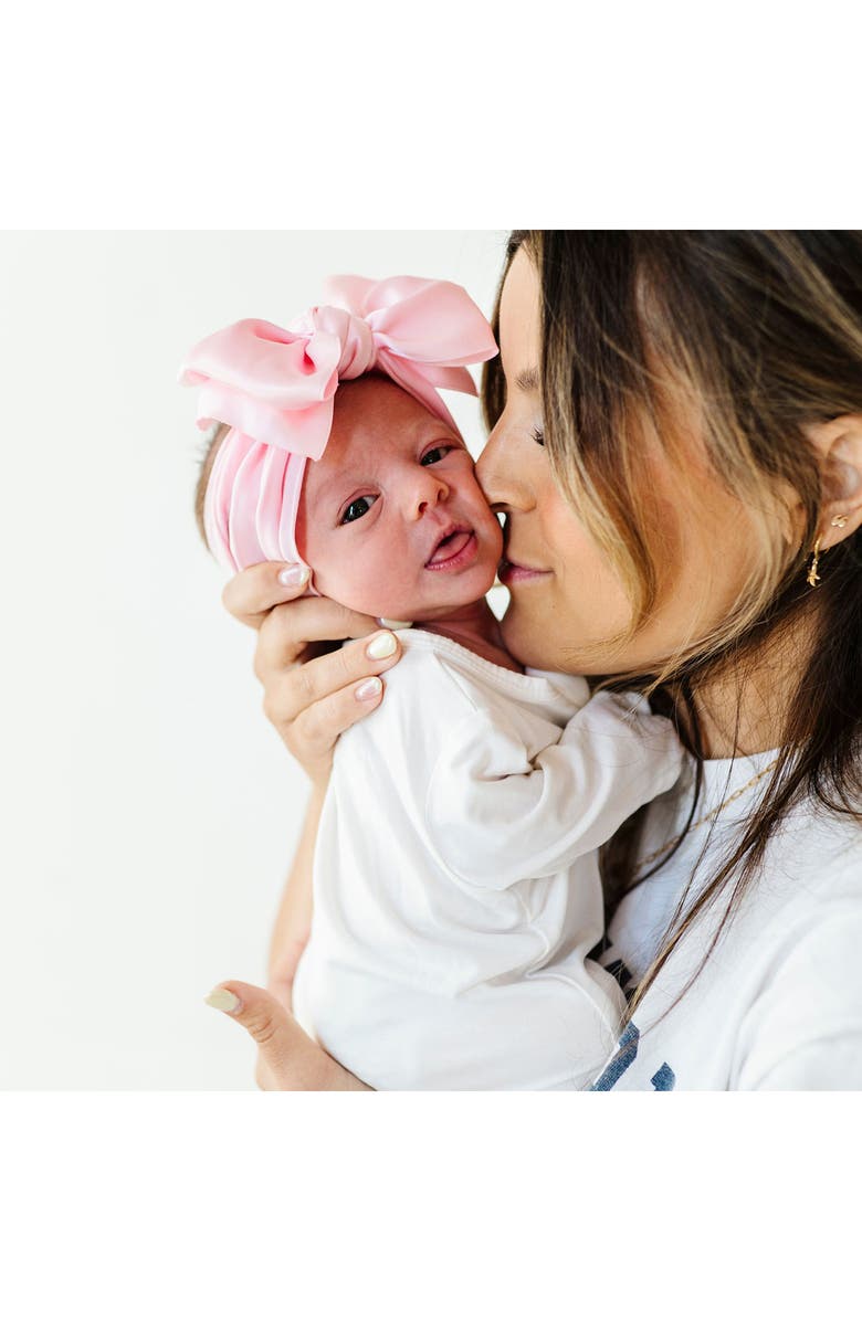 Baby Bling 2-Pack Fab Bow Satin Headbands, Alternate, color, 