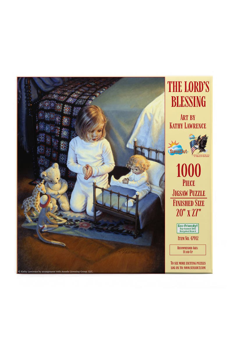 Sunsout The Lord's Blessing 1000 piece Jigsaw Puzzle for Adults, Alternate, color, Multicolor