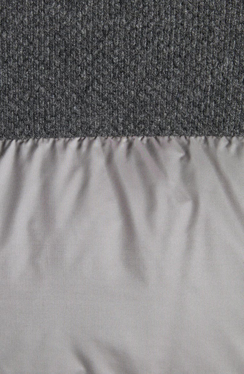 Moncler Breze Cashmere & Nylon Puffer Jacket, Alternate, color, 