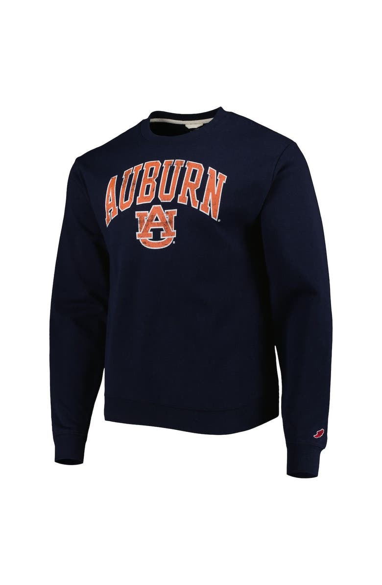 LEAGUE COLLEGIATE WEAR Men's League Collegiate Wear Navy Auburn Tigers 1965 Arch Essential Lightweight Pullover Sweatshirt, Alternate, color, 