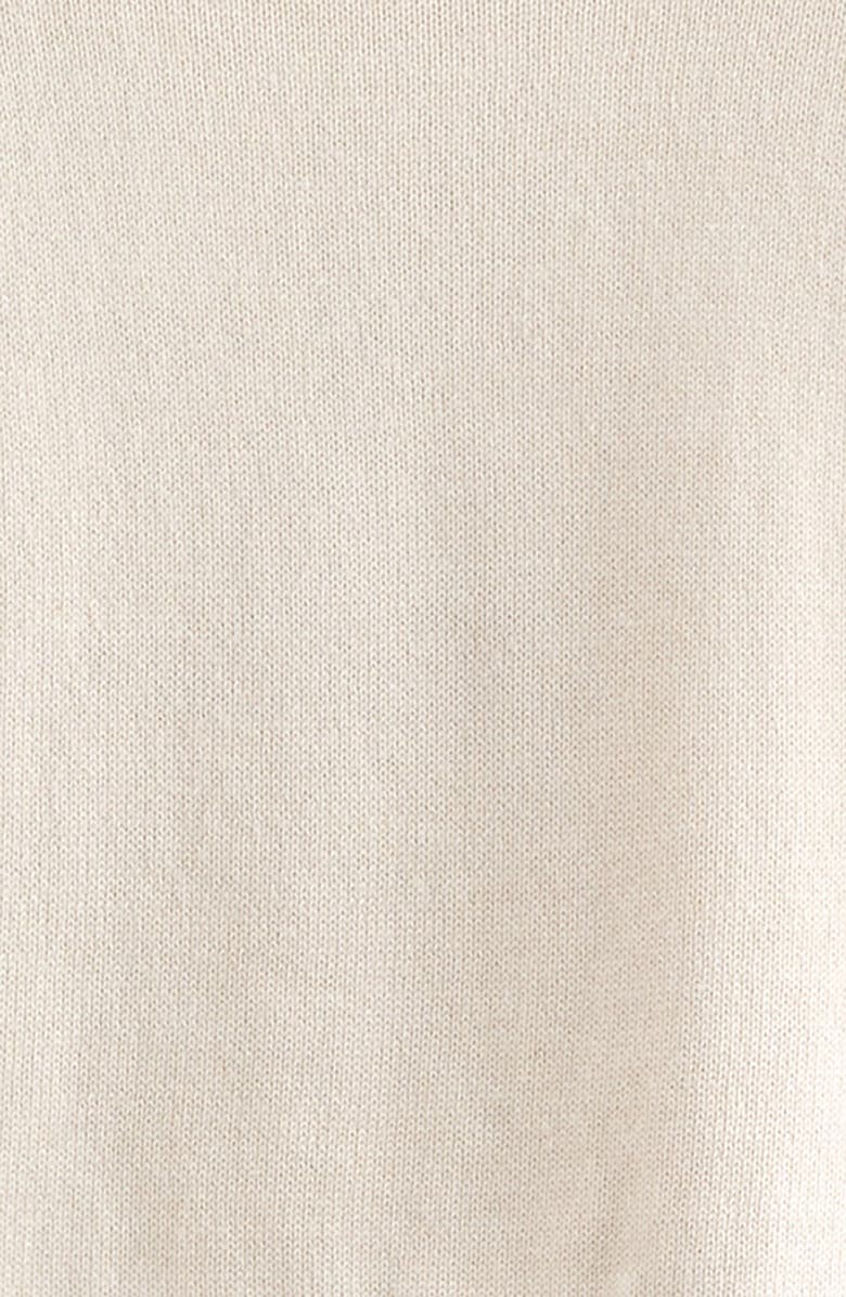 Nordstrom Motif Short Sleeve Cotton Blend Sweater & Shorts Set, Alternate, color, Ivory Sand Crab Critter