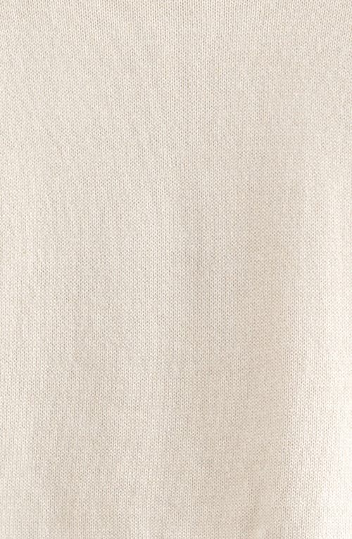 Nordstrom Icon Short Sleeve Cotton Blend Sweater & Shorts Set In Neutral