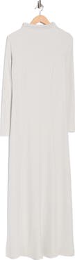 rag & bone Harlow Long Sleeve Turtleneck Maxi Dress