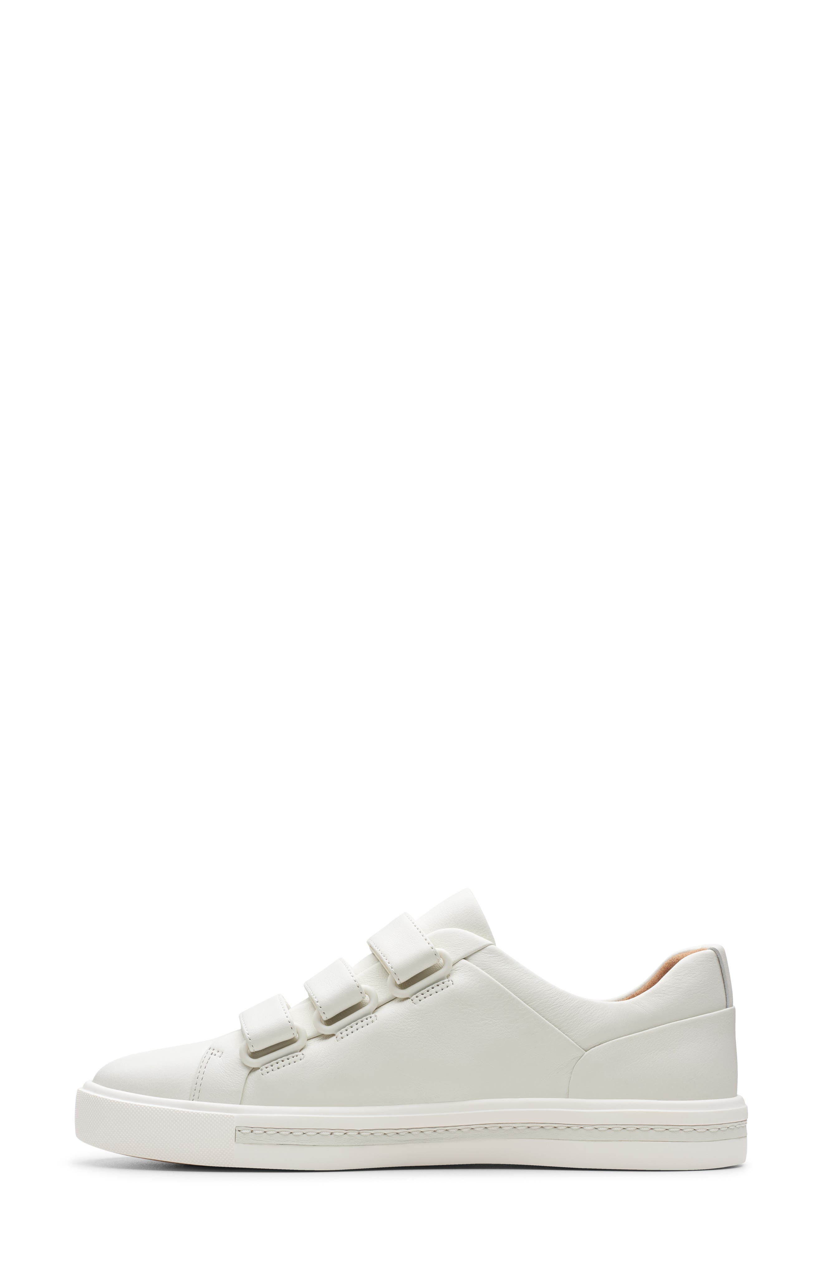 Un Maui Strap Sneaker, Alternate, color, WHITE LEATHER
