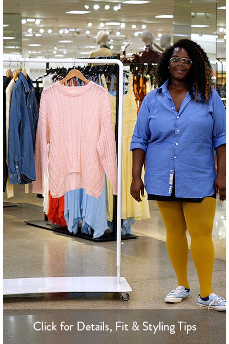 Sheer Luck Cable Knit Sweater video