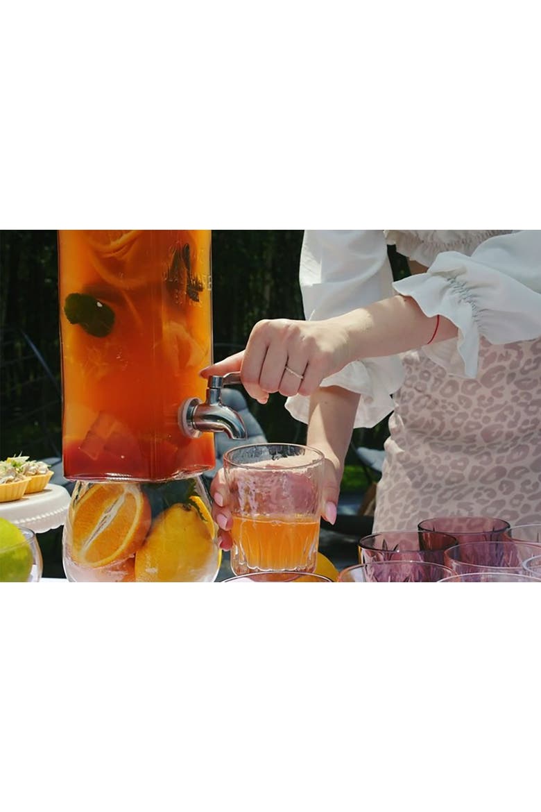 Drink Dispenser, Alternate, color, Clear