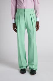 TOM FORD Compact Wool Hopsack Trousers