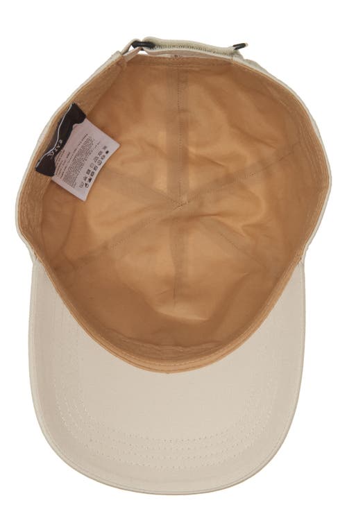 Moncler Grenoble Cappello Da Baseball In Gabardine In Tidal Foam