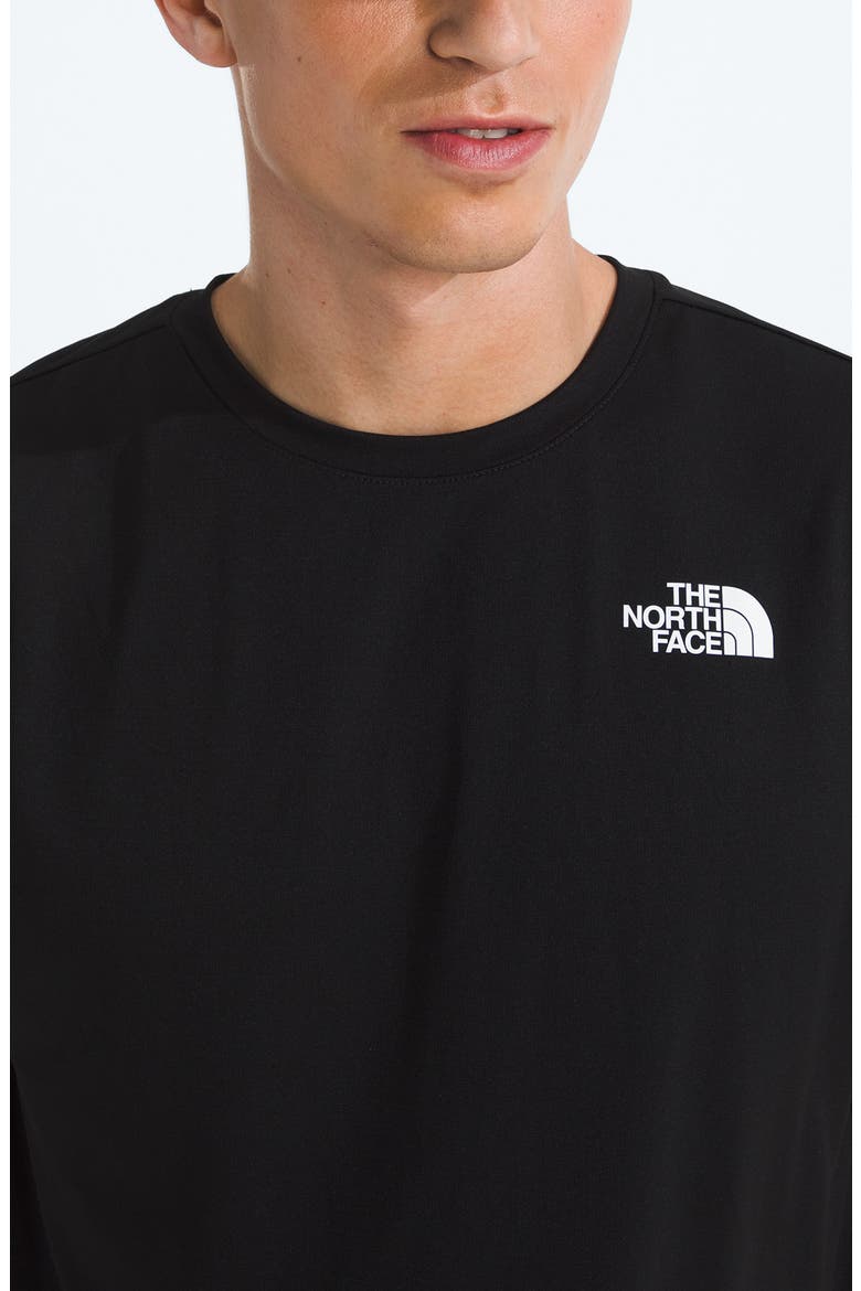 24/7 Piqué Performance Graphic T-Shirt, Alternate, color, TNF BLACK