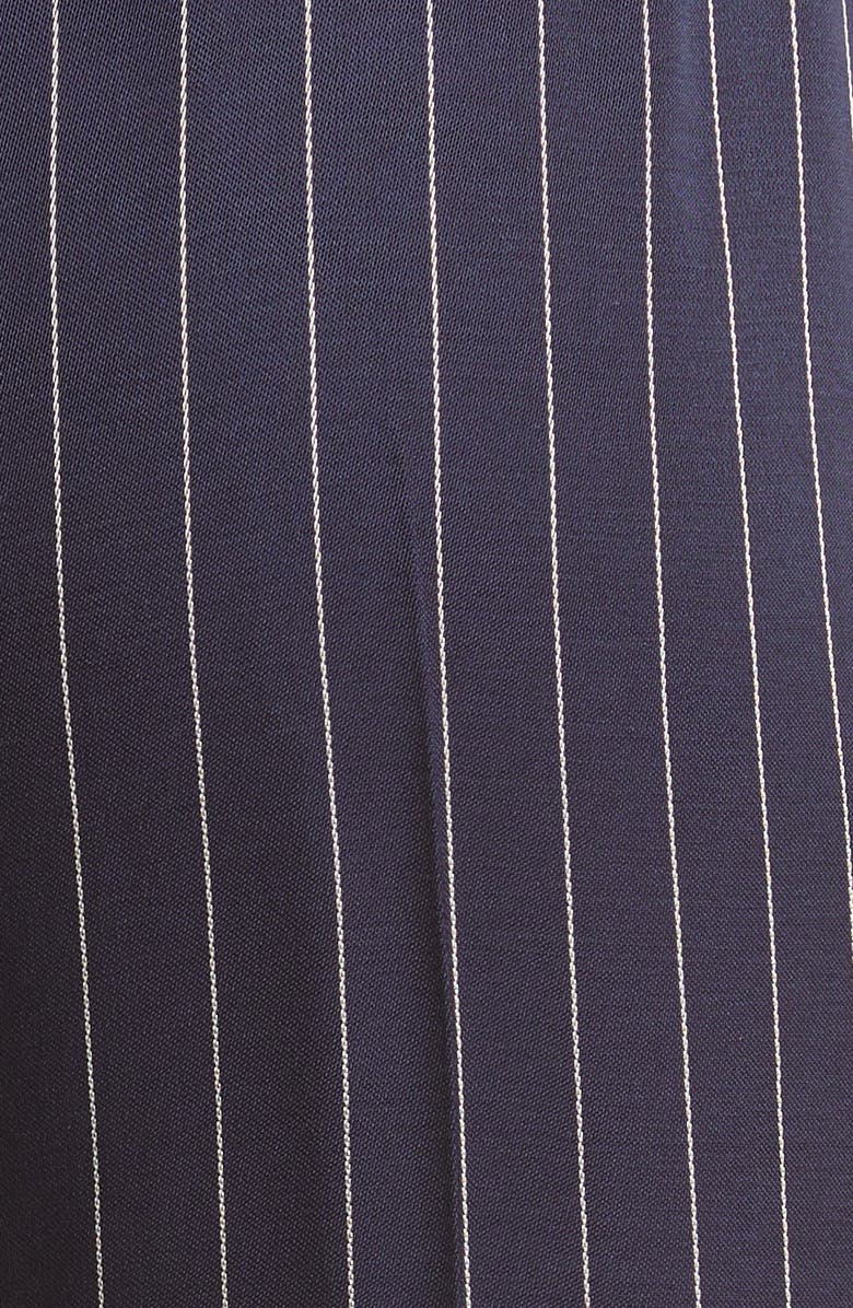 BOSS Tariyana Stripe Slim Fit Ankle Pants, Alternate, color,