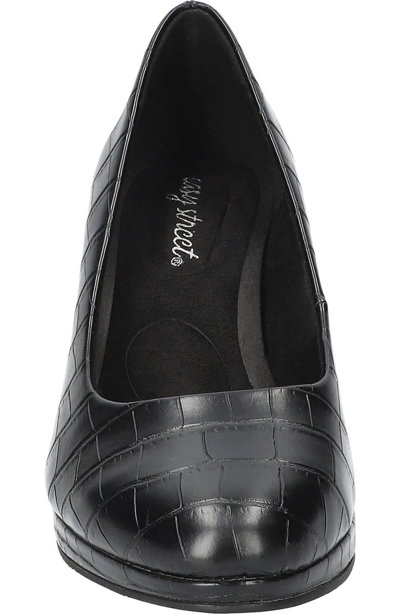 EASY STREET Equinox Pump, Alternate, color, Black Croco