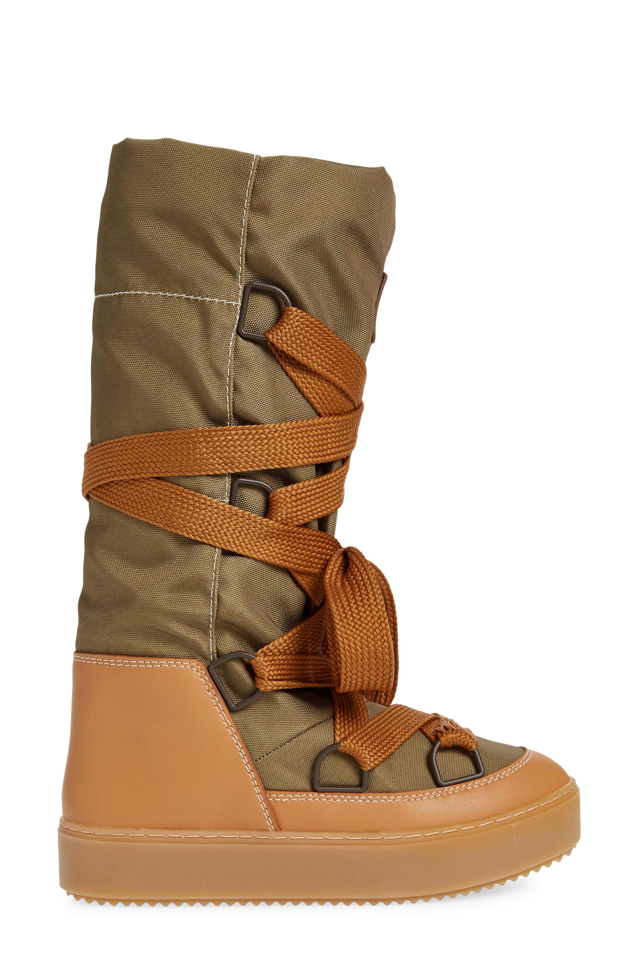 See by Chloé Naina Faux Shearling Lined Boot, Alternate, color, 