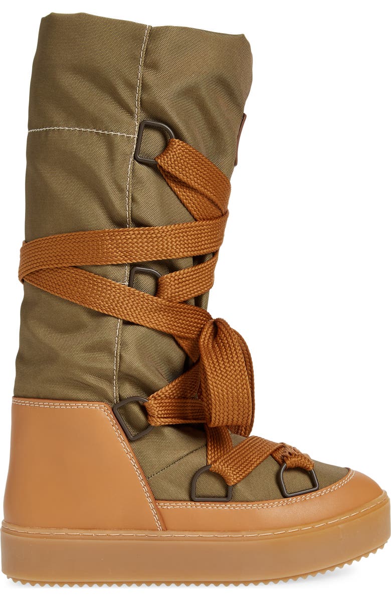 See by Chloé Naina Faux Shearling Lined Boot, Alternate, color,