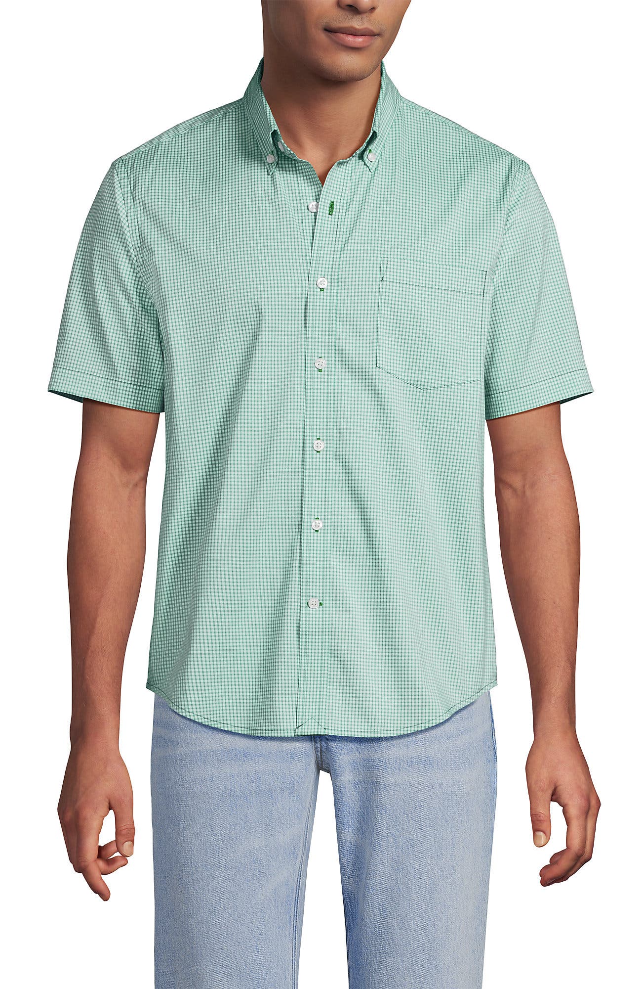 selected Simply Green/Blue Micro Plaid