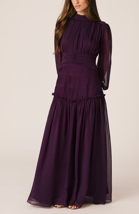 Long Dress With Ruffles