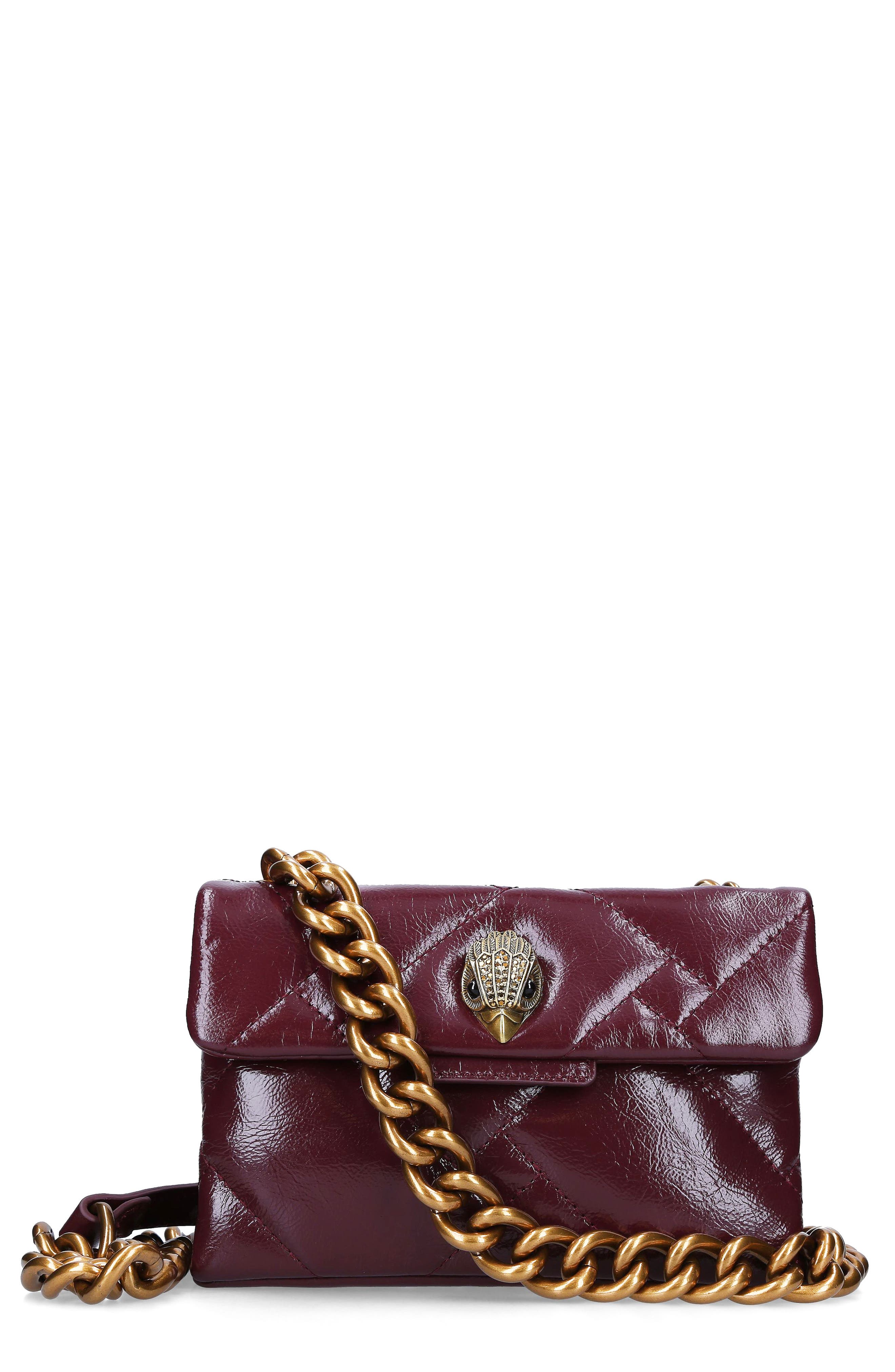 Kurt Geiger London Mini Kensington Quilted Leather Crossbody Bag, Main, color, 